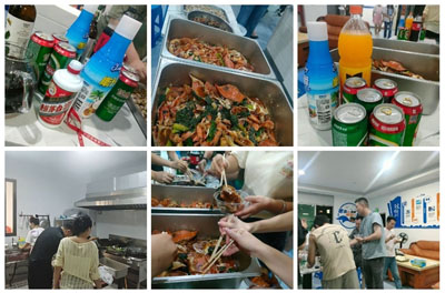 當(dāng)辦公桌變成餐桌：飛龍世紀(jì)物流人的責(zé)任與溫情