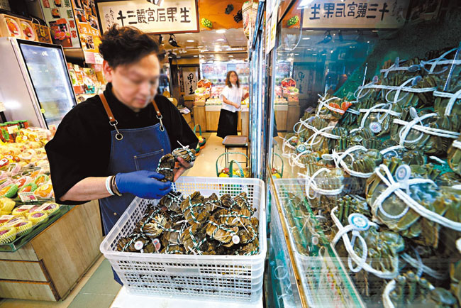 冷鏈+空運 京東助力江蘇大閘蟹直達香港